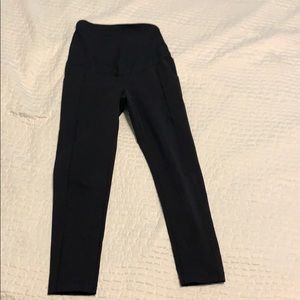 Zella XS maternity leggins 7/8 with side pockets